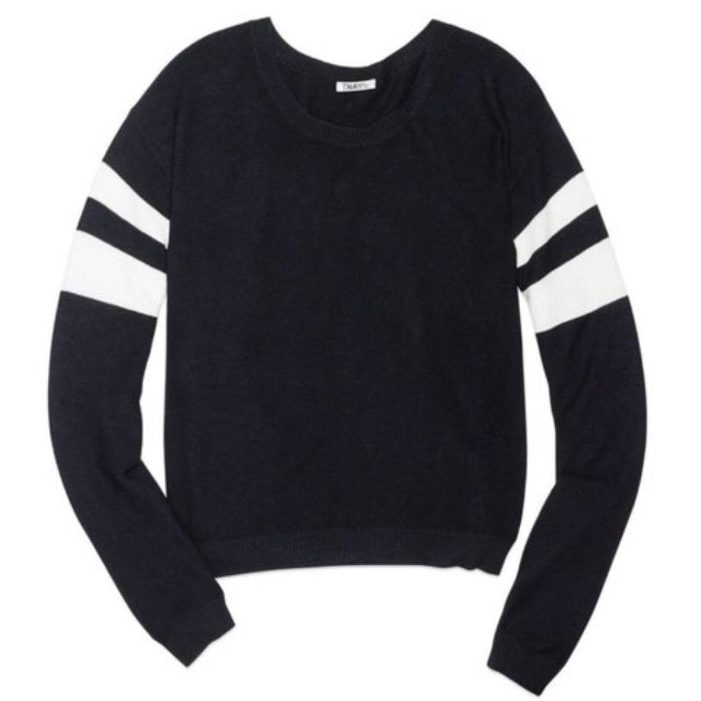 NWOT SILK & COTTON TNA Rugby stripe sweater XS XXS